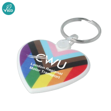 Heart Shaped Keyring  