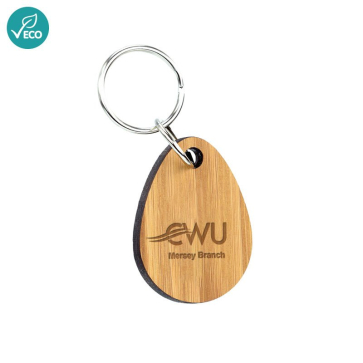 Bespoke Bamboo Keyring
