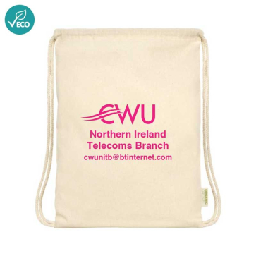 Organic Drawsting Bag 5L