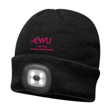 Beanie with LED Headlight
