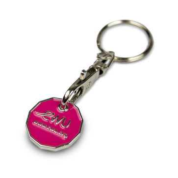 Trolley Coin Key Ring