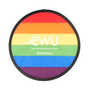 Rainbow Foldable Flying Disk
