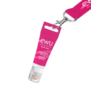 Sun Lotion SPF50 (20ml) & Lip Balm SPF20 with Lanyard Cut-Out