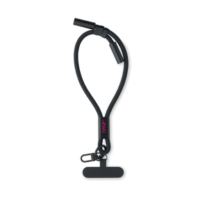 60W Charging Wristband with Phone Holder and Key Clip