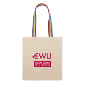 Shopping Bag with Rainbow Handles 6.3L