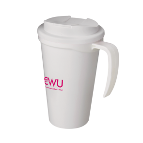 Americano Mug with Handle & Spill Proof Lid (Personalised)