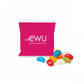 Flow Bag Sweets -  Jolly Beans 25g (Personalised)