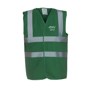 Hi-Viz Vest CWU Picket Line Supervisor 