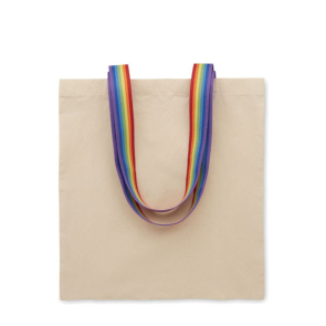 Shopping Bag with Rainbow Handles 6.3L