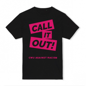 Call It Out Black T-Shirt (Personalised)