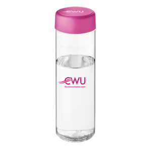 H2O Vibe 850ml Screw Cap Water Bottle (Personalised)